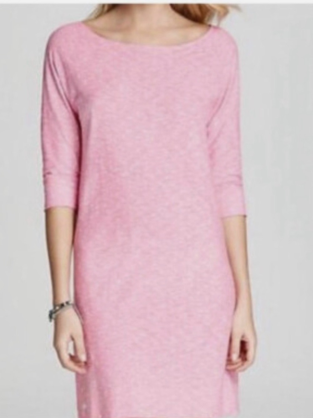 Lilly Pulitzer Boat Neck Cassie Dress Pink Polka Dot Cotton XL - Picture 9 of 11